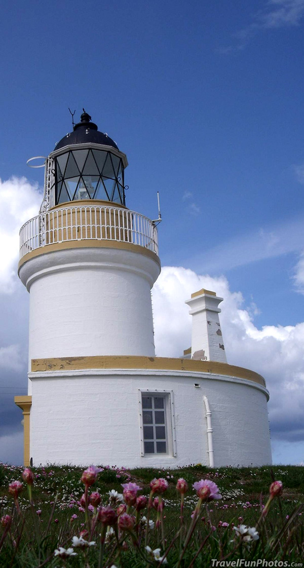 Chanonry Lighthouse in Fortrose, Scotland